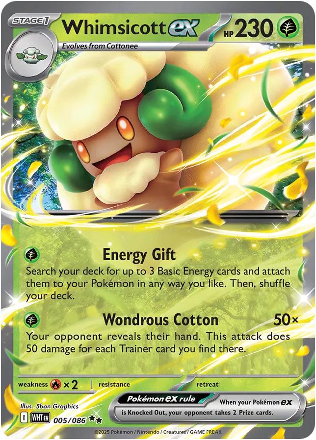 Whimsicott EX 005/086